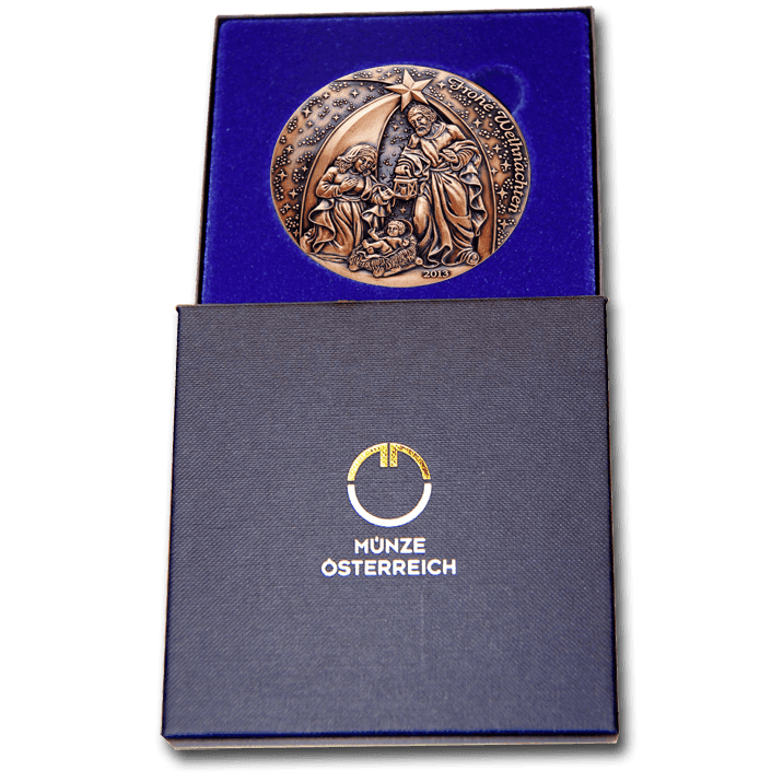 Christmas Medal 2013 Copper