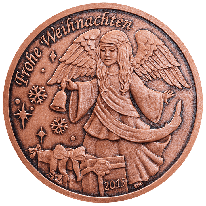 Christmas Medal 2015 Copper