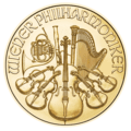 1 Ounce Gold Vienna Philharmonic Coin Reverse side
