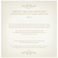 Baby Satz Booklet