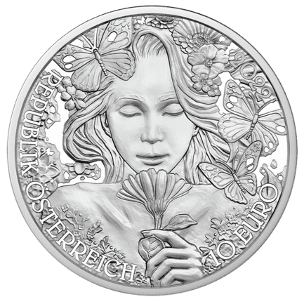 10 Euro Silver Marigold Coin