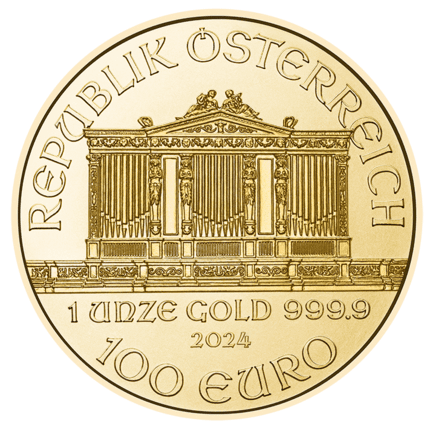 Vienna Philharmonic 1 Ounce Gold Coin