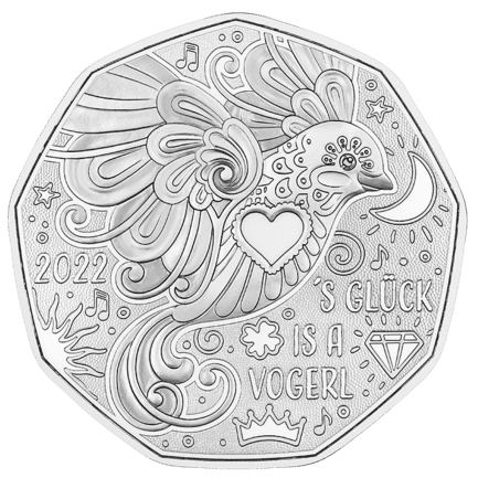 New Year Coin 2022 in Silver