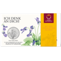 10 euro silver coin violet HGH in blister packaging