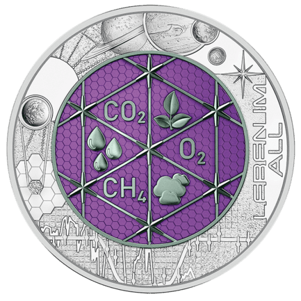 25 Euro Extraterrestrial Life Coin