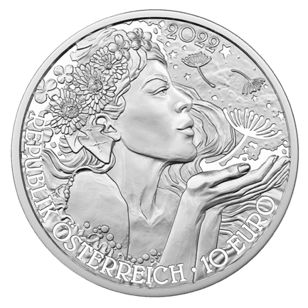 The Dandelion Silver Coin