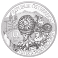10-euro coin 2014 Tirol revers
