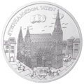 10-euro coin 2015 Wien revers
