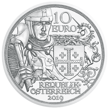 10 Euro Silbermünze Abenteuer Avers