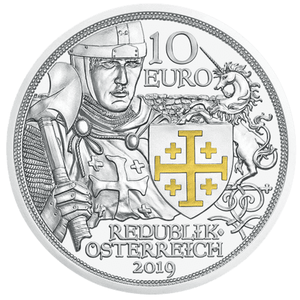 10 euro silver coin adventure proof averse