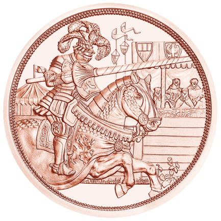 Kupfermünze, Ritterlichkeit