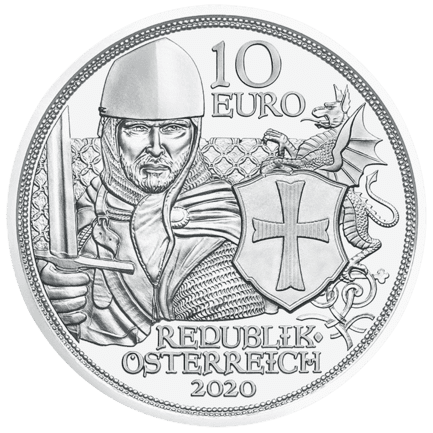 10 Euro silver coin Courage