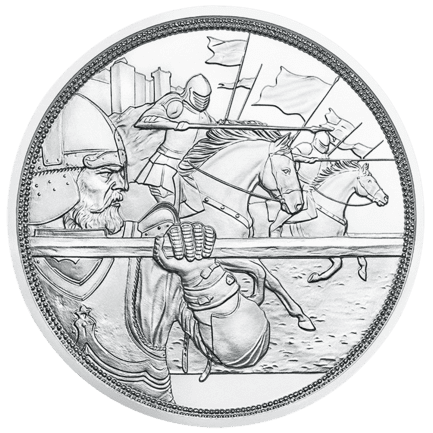 10 Euro silver coin Courage