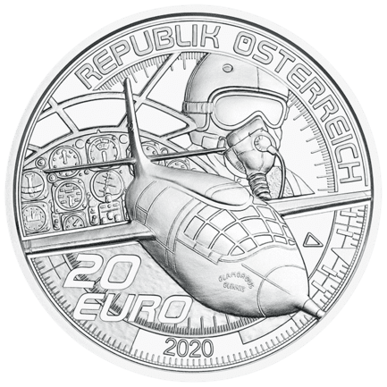 20 Euro silver coin faster than sound