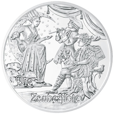 20-euro coin 2016 Mozart revers