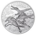 20-euro coin 2013 Jurassic time avers