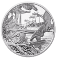 20-euro coin 2013 jurassic time revers