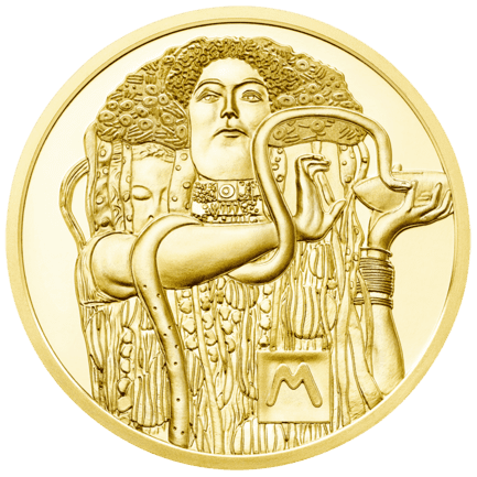 50-euro coin 2015 Klimt reverse