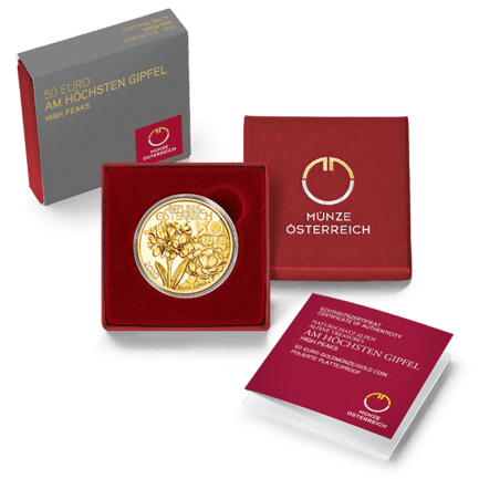 50 Euro Goldmünze Am höchsten Gipfel