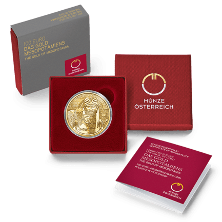 100 Euro gold coin Mesopotamia