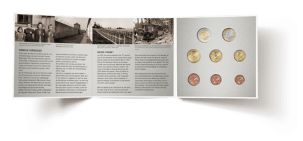 official euro coin set view inside