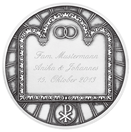 Marriage Medal Silver