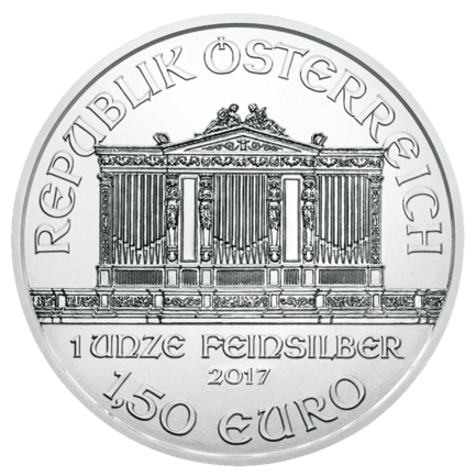 Vienna Philharmonic 1 Ounce Fine silver