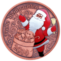 Christmas Medal 2014 in Copper