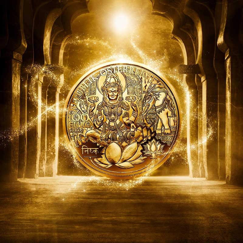 Serienbild Goldmünzenserie Magie des Goldes - das goldene Indien