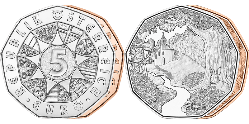2024 5 Euro Auf Dem Weg