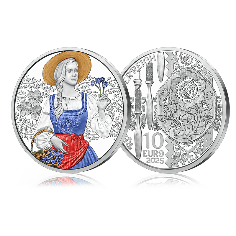 10 Euro Aufdirndln 3D