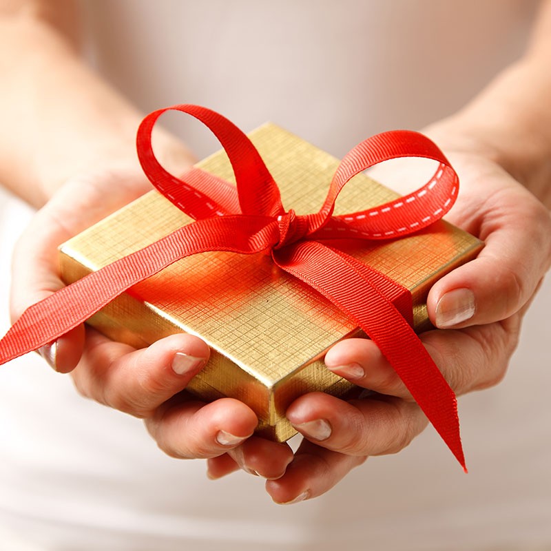 Geschenkverpackungen - Werbebbild