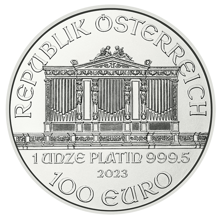 Vienna Philharmonic 1 Ounce Platinum Coin