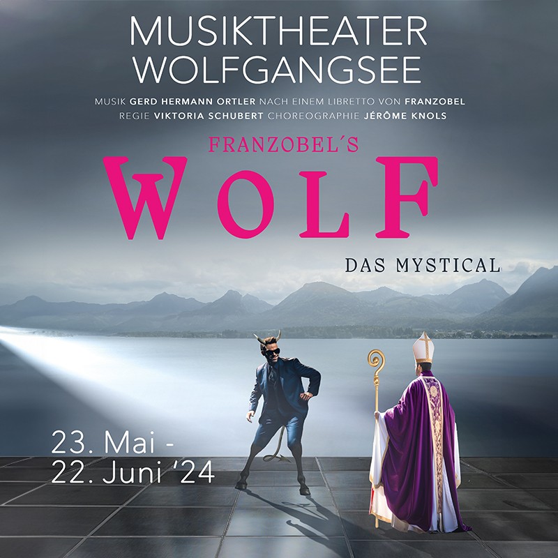 Plakat Musiktheater Wolfgangsee