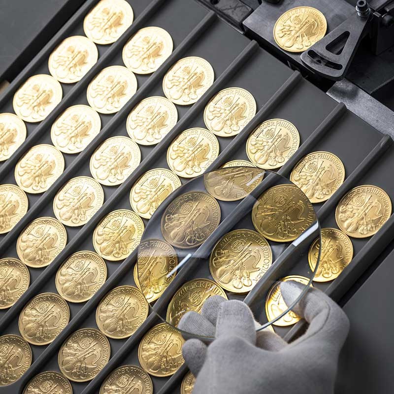 Gold coin tablet Vienna Philharmonic