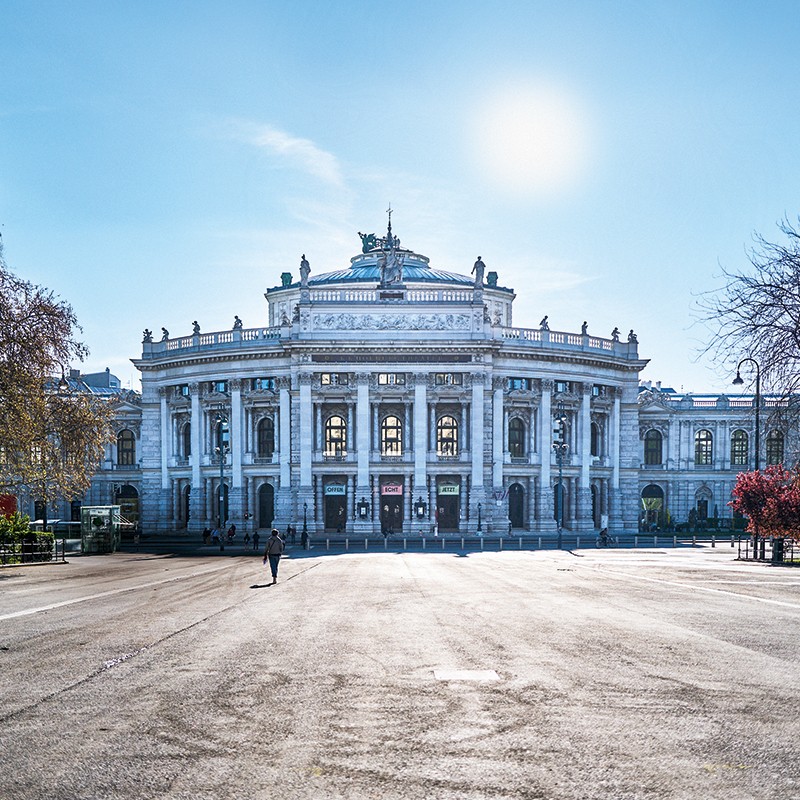 Fassade des Burgtheaters