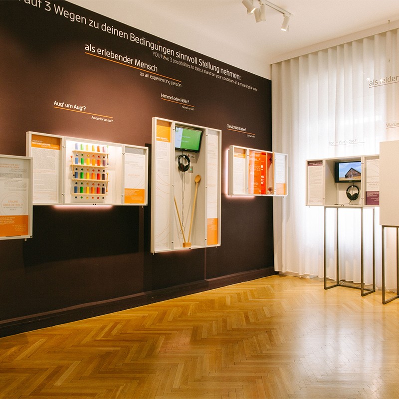 Innenaufnahme Viktor Frankl Museum