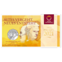 Neujahrsmünze 2021 Janus im Blister