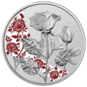     10 Euro Silbermünze Die Rose