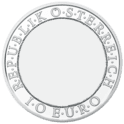 Coin subscription 10 Euro silver coin visualisation