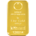 1 gramme gold bar