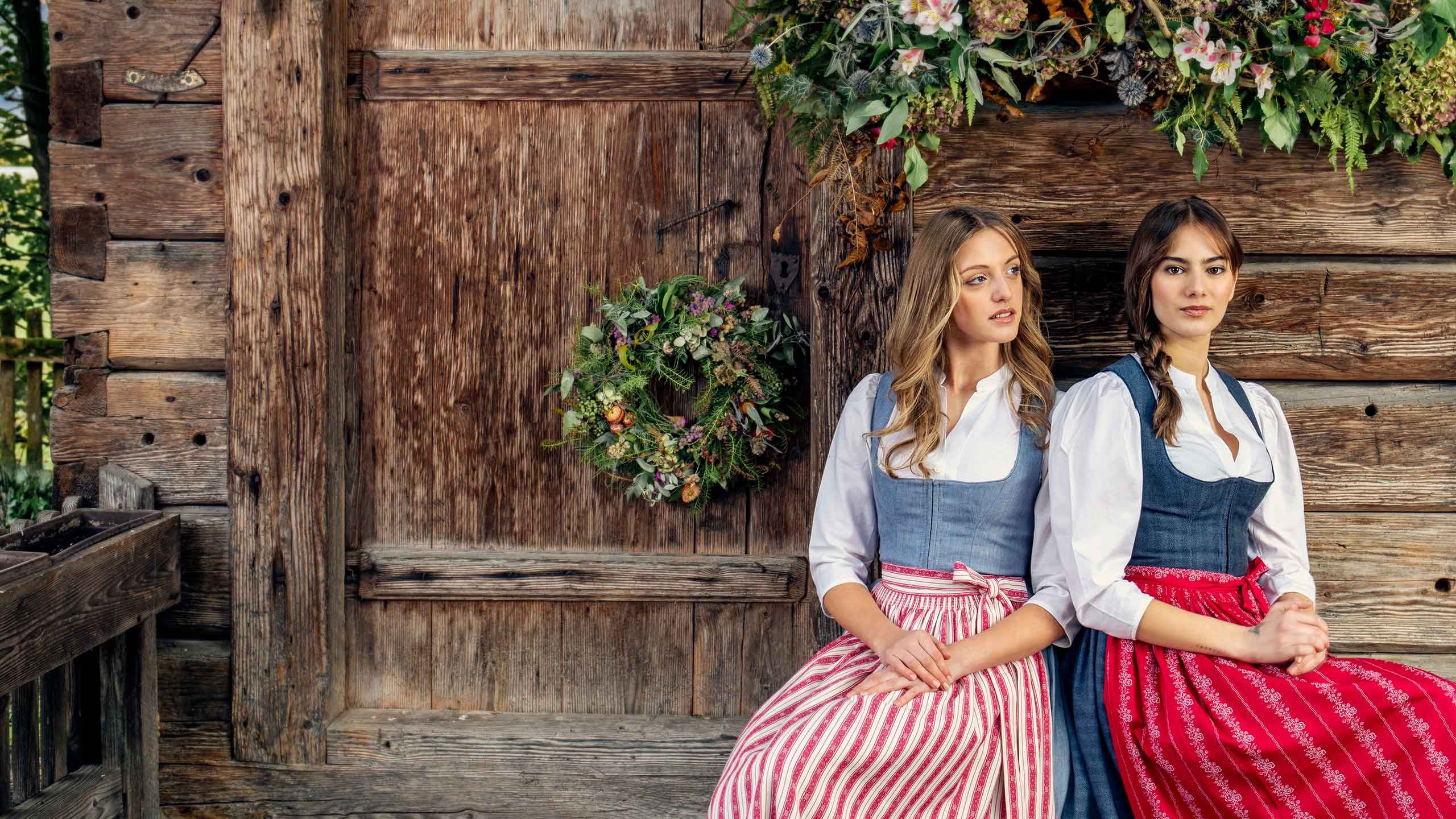 Leinen Visual Dirndl
