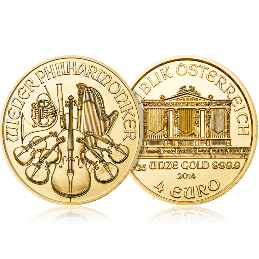1/25 Unze Gold