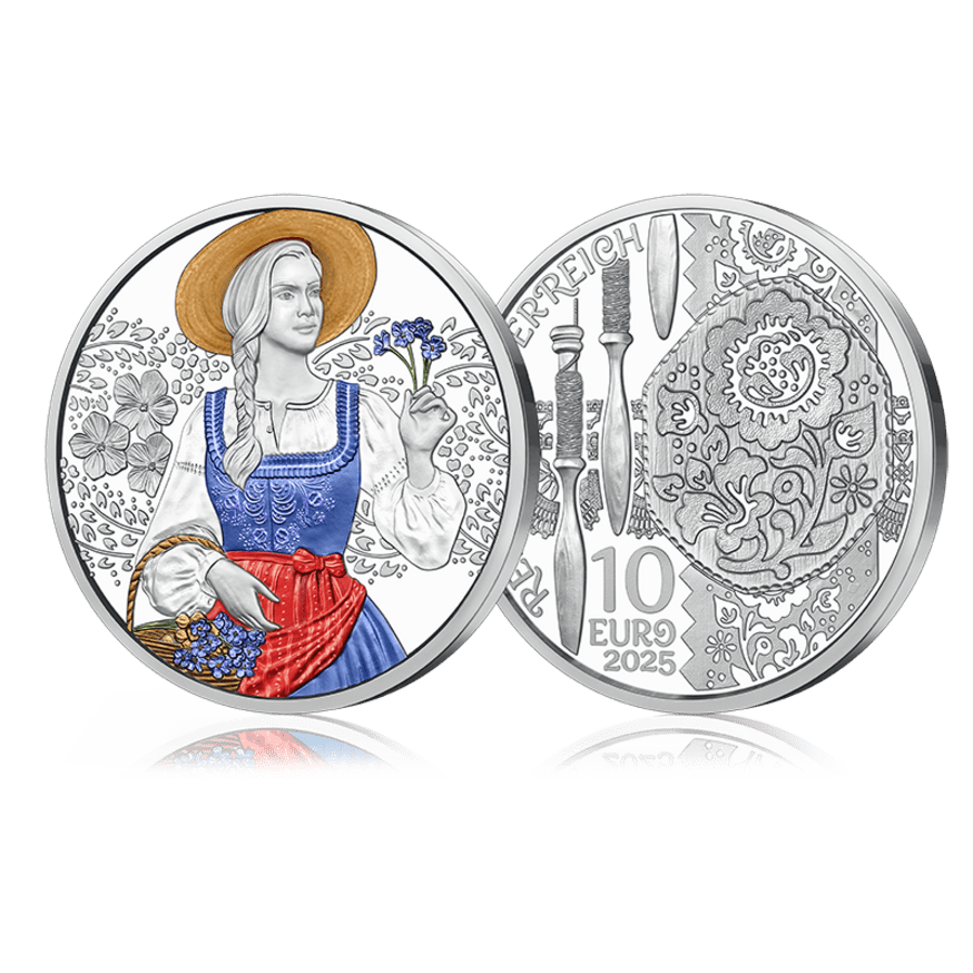 10 Euro Aufdirndln 3D