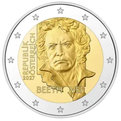 2027 2 Euro Ludwig van Beethoven RS
