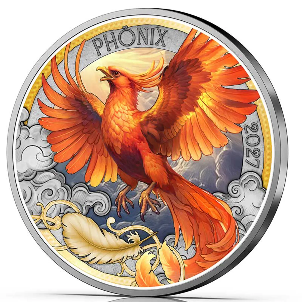 Entwurf der Phönix 3D revers