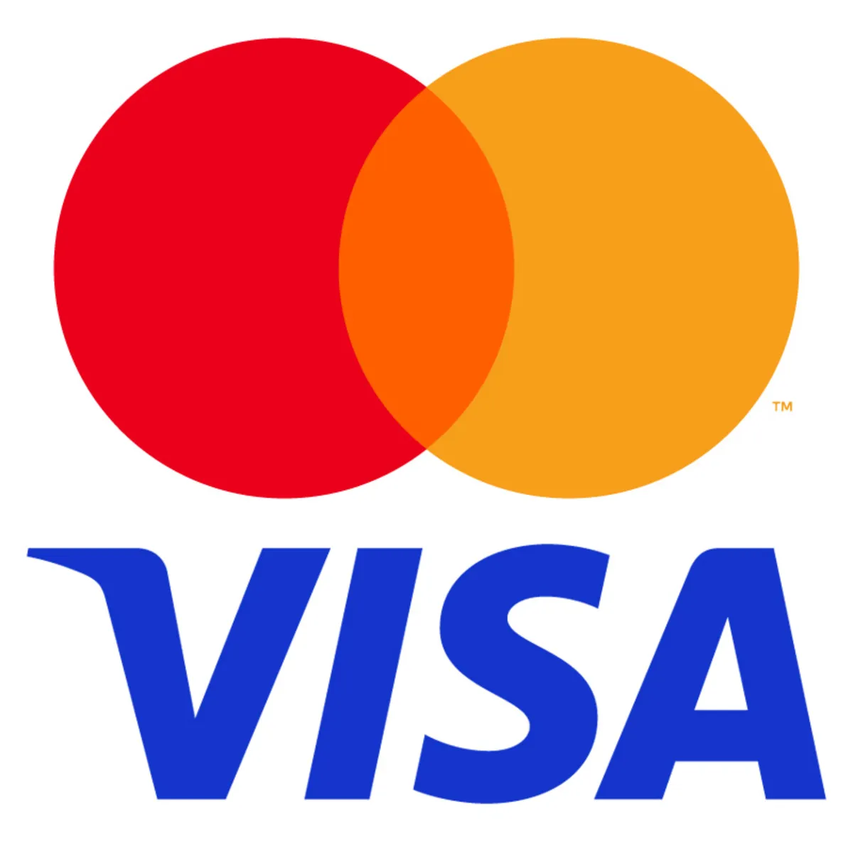 Logo Matercard Visa Kreditkarten