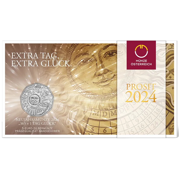 New Year Coin 2024 Lucky Leap in Silver