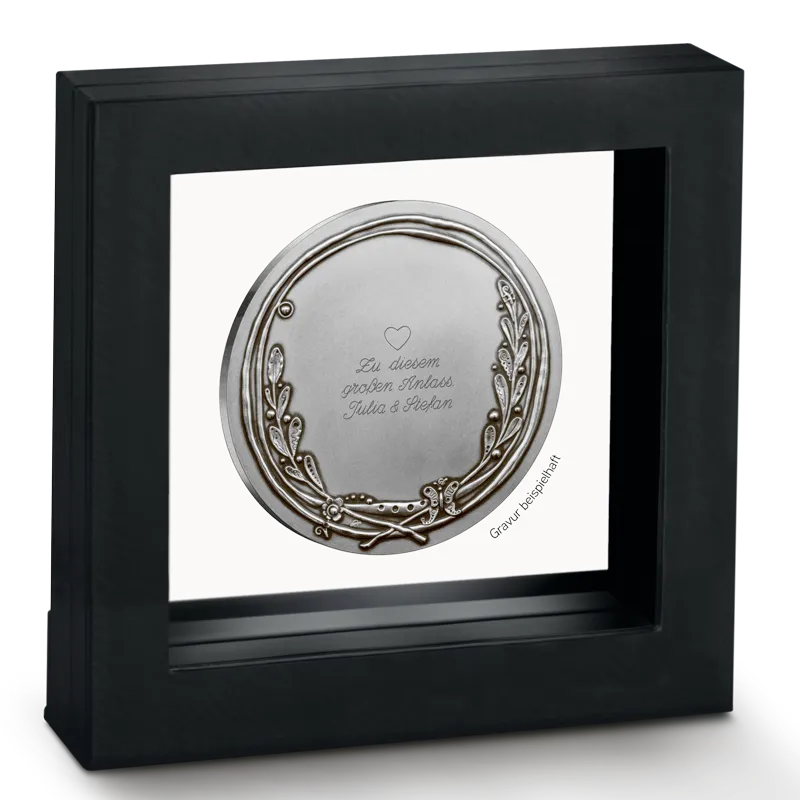 AllesGute-Medaille Etui Rückseite