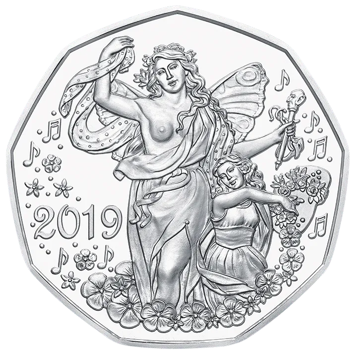 New year coin 2019